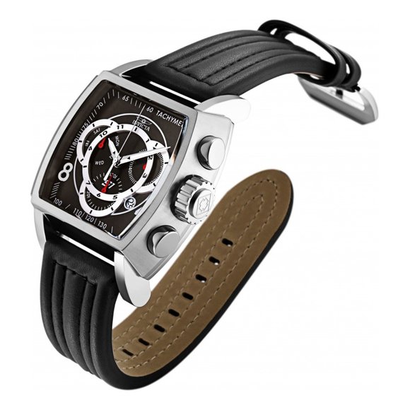 EXTREMELY RARE BLACKFACED INVICTA S1 RALLY Mens 48mm Watch Model 27936 - Picture 2 of 4